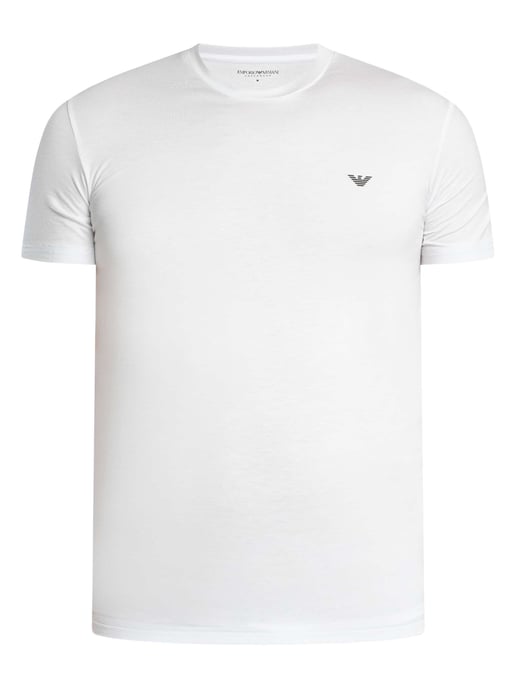 Emporio Armani 2-Pack Lounge Crew Aansluitende T-Shirts, Veelkleurig - Image 5