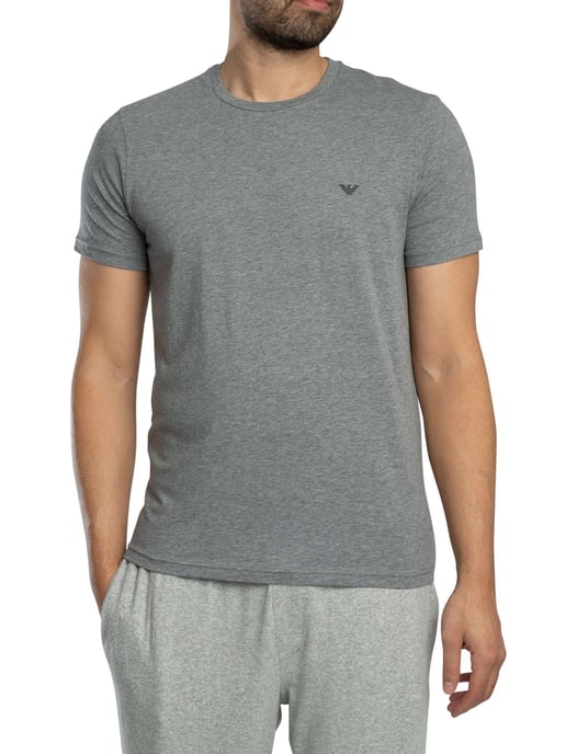 Emporio Armani Set Van 2 Lounge T-Shirts Met Ronde Hals, Veelkleurig - Image 3