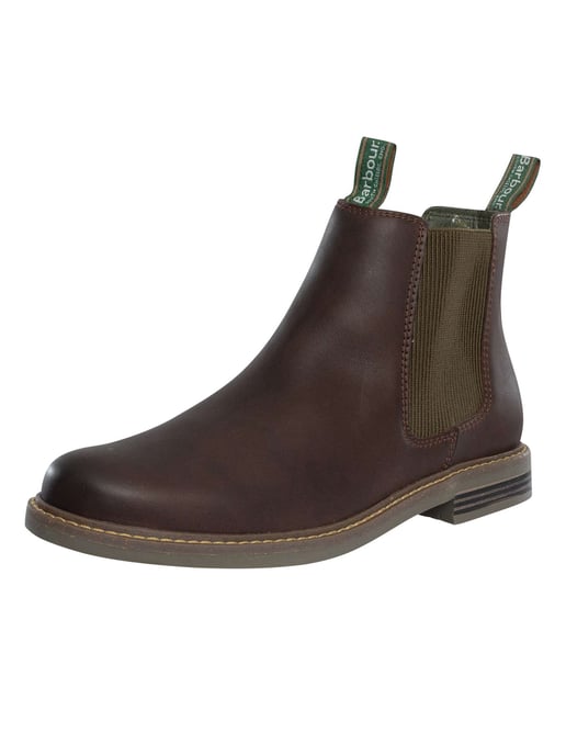 Barbour Farsley Leren Chelsea-Laarzen, Bruin - Image 1