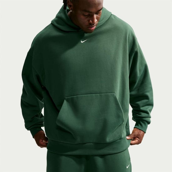 Nike Heren Club Fleece Pullover Hoodie (Bosgroen) - Image 5