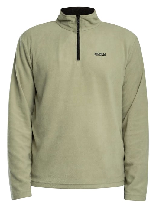 Regatta Thompson Fleece Sweatshirt Met Rits, Groen - Image 5