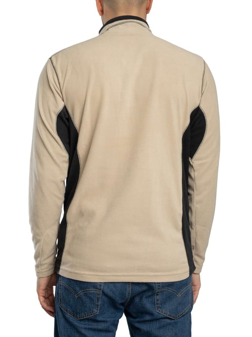 Columbia Klamth-Serie Fleece Met Halve Rits, Beige - Image 3