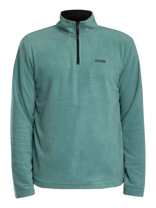 Regatta Thompson Fleece Sweatshirt Met Rits, Groen - Image 5