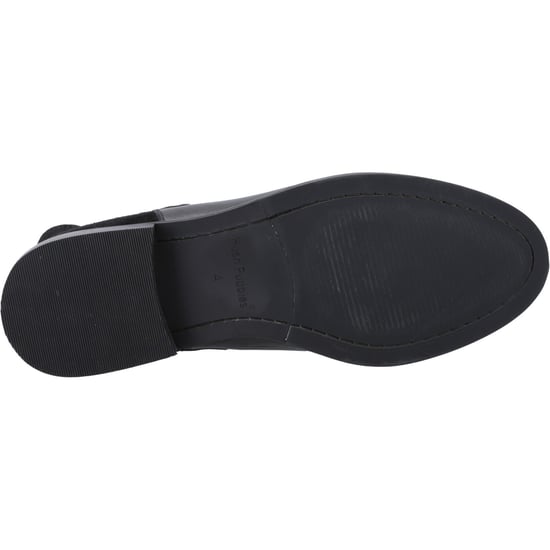 Hush Puppies Colette Leren Vrouwen Zwarte Brede Pasvorm Flat Chelsea Boots - Image 3