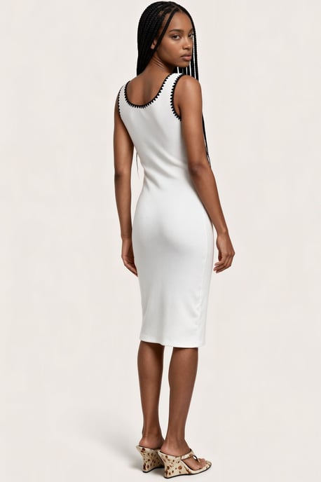 Dames Midi Jurk - Image 3