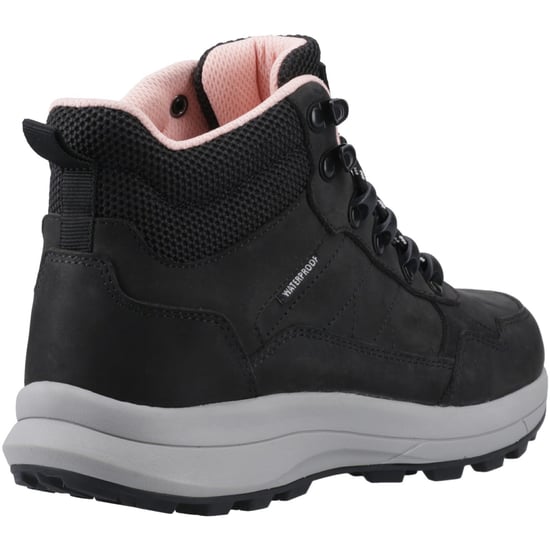 Cotswold Oddington Nubuck Dames Zwarte Wandelschoenen - Image 2