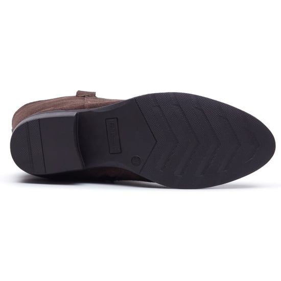 Hush Puppies Isabella Lange Suède Dames Chocolade Winter Knie Hoge Laarzen - Image 4