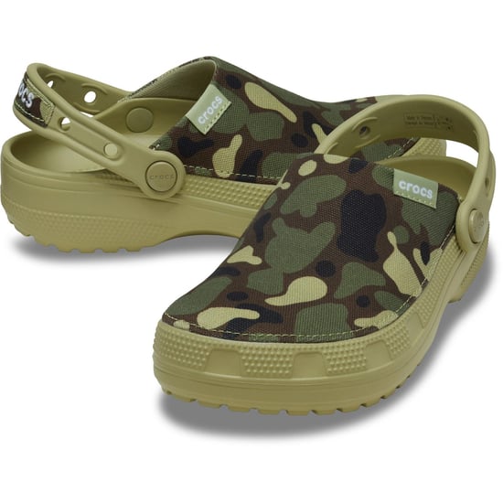 Crocs Classic Crafted Camo Textielmix Heren Tac Green Klompen - Image 3