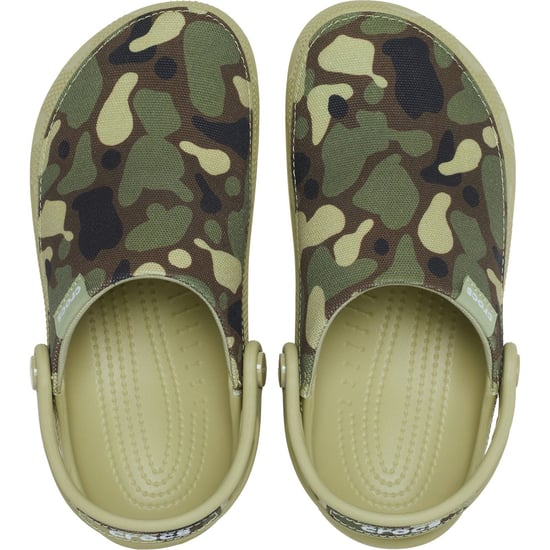 Crocs Classic Crafted Camo Textielmix Heren Tac Green Klompen - Image 5