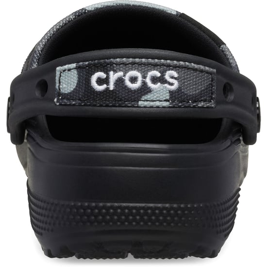 Crocs Classic Crafted Camo Textielmix Heren Zwarte Klompen - Image 2