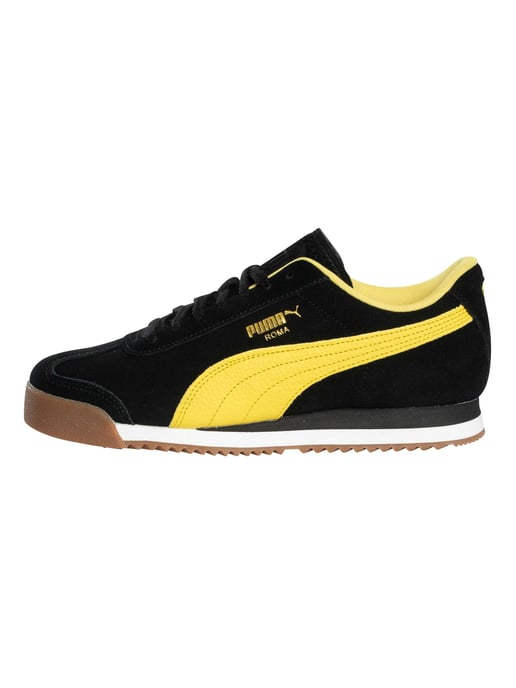 Puma Roma Suède Sneakers, Zwart - Image 2