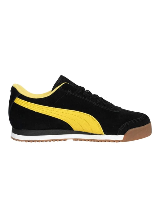 Puma Roma Suède Sneakers, Zwart - Image 3