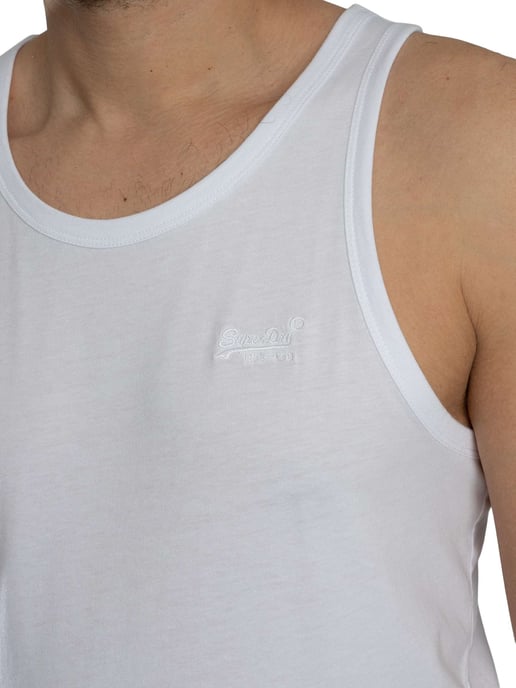 Superdry Essentieel Logovest, Wit - Image 4
