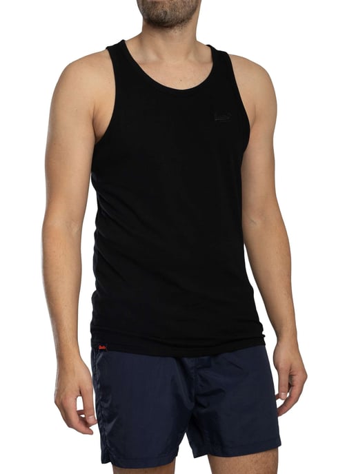 Superdry Essentieel Logovest, Zwart - Image 1