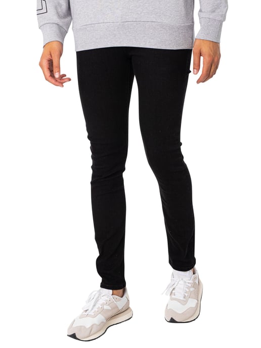 Jack & Jones Liam Originele 773 Skinnyjeans, Zwart - Image 1