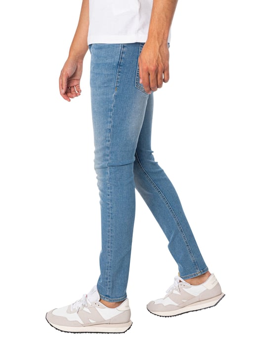 Jack & Jones Liam Original 770 Skinny Fit-Jeans, Blauw - Image 2