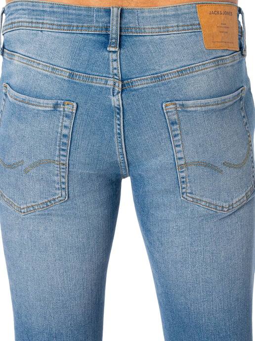 Jack & Jones Liam Original 770 Skinny Fit-Jeans, Blauw - Image 4