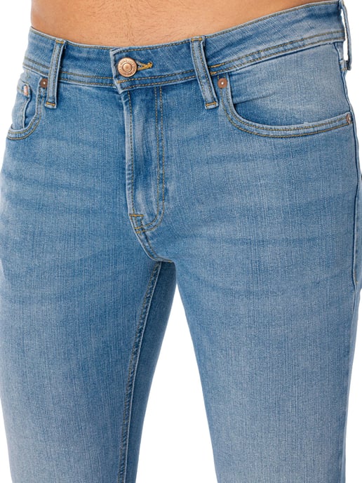 Jack & Jones Liam Original 770 Skinny Fit-Jeans, Blauw - Image 5