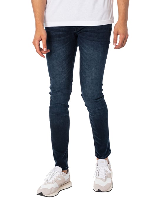 Jack & Jones Liam Original 004 Skinny Jeans, Blauw - Image 1