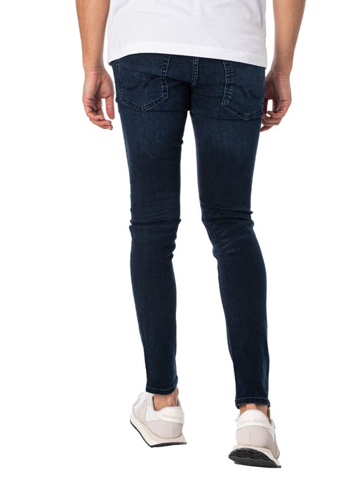 Jack & Jones Liam Original 004 Skinny Jeans, Blauw - Image 3