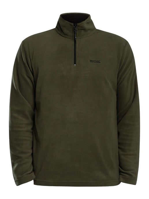 Regatta Thompson Fleece Sweatshirt Met Rits, Groen - Image 5