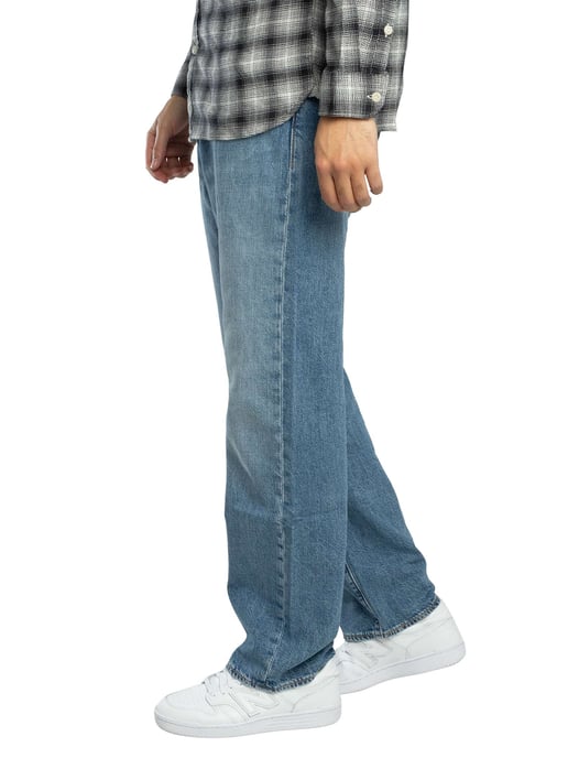 Levi's 555 Relaxed Straight Jeans, Blauw - Image 2
