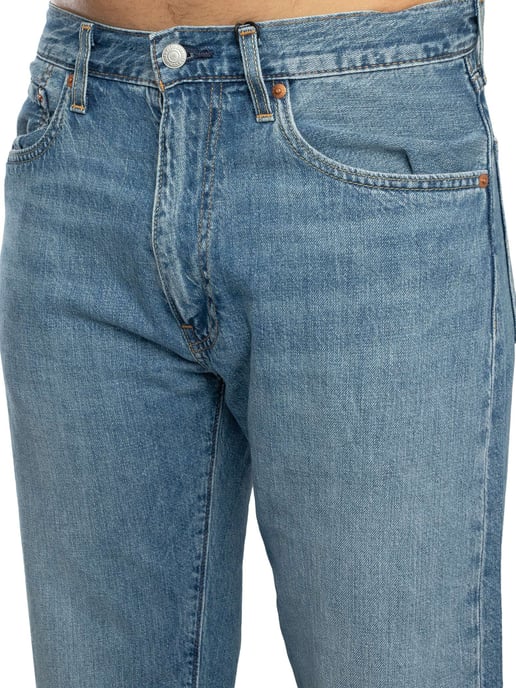 Levi's 555 Relaxed Straight Jeans, Blauw - Image 5