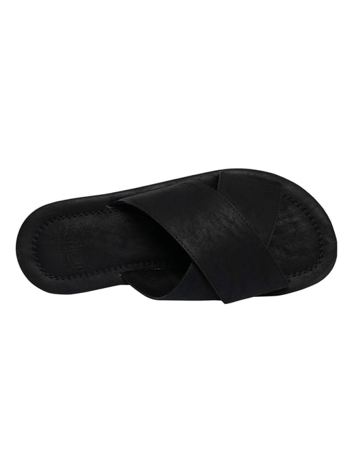 Superdry Vintage Kruisbandschuifjes, Zwart - Image 6