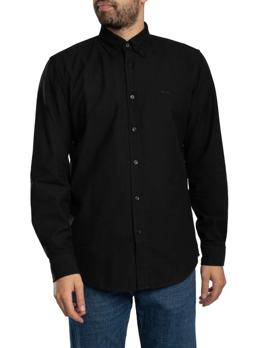 BOSS Rickert-Shirt, Zwart - Image 1
