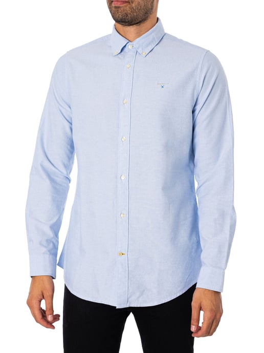 Barbour Oxtown-Overhemd Op Maat, Blauw - Image 1