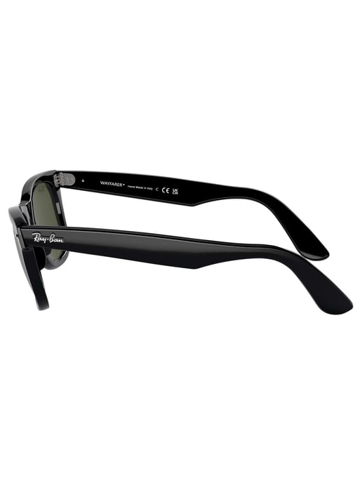Ray-Ban Originele Wayfarer Classic Wide Zonnebril, Zwart - Image 2