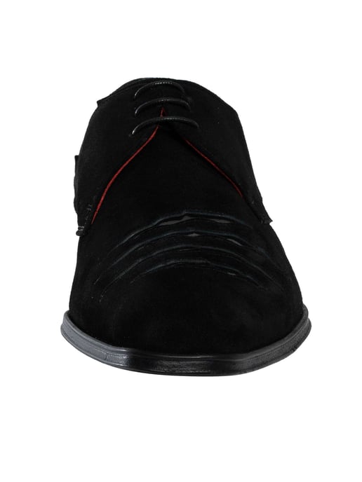 Jeffery West Scheurvaste Suède Brogueschoenen, Zwart - Image 4