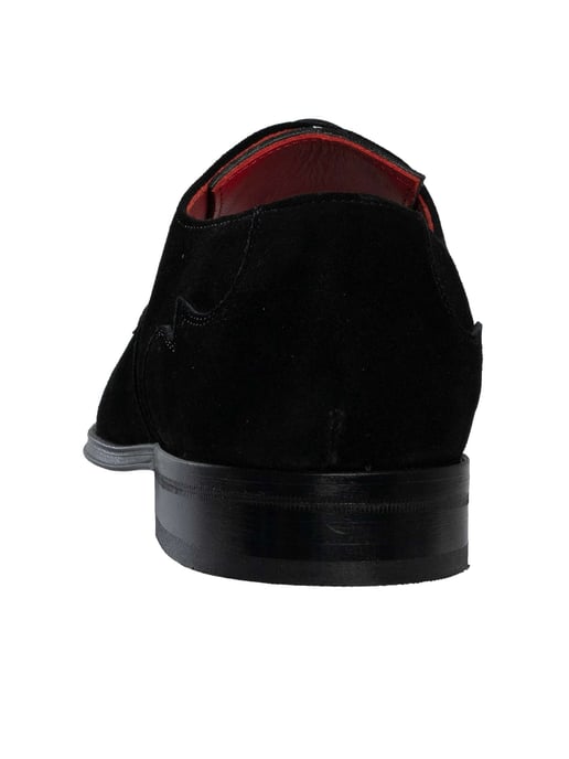 Jeffery West Scheurvaste Suède Brogueschoenen, Zwart - Image 5