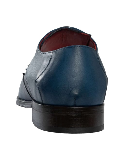 Jeffery West Leren Brogueschoenen, Blauw - Image 5