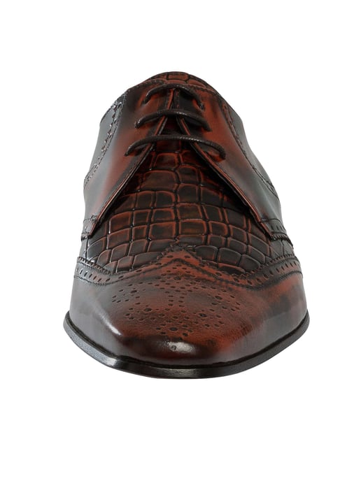Jeffery West Leren Derby-Schoenen, Bruin - Image 4
