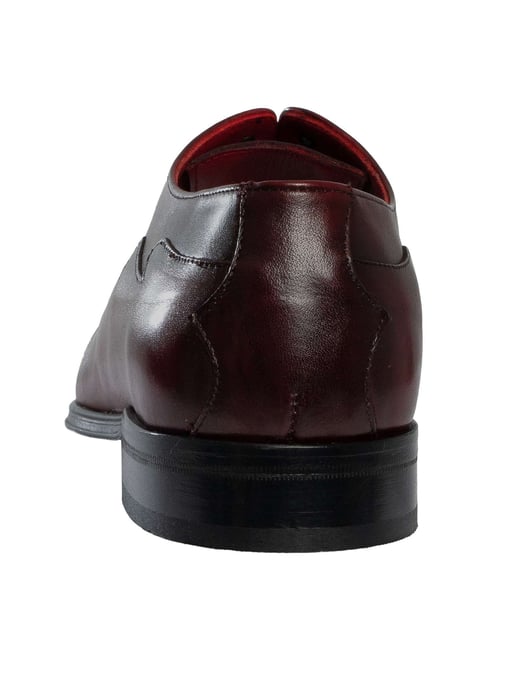 Jeffery West Leren Oxford Schoenen, Rood - Image 5