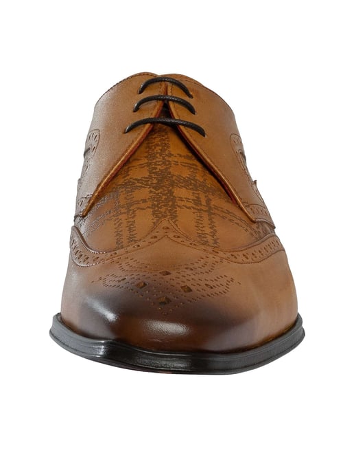 Jeffery West Schotse Leren Derby-Schoenen, Bruin - Image 4