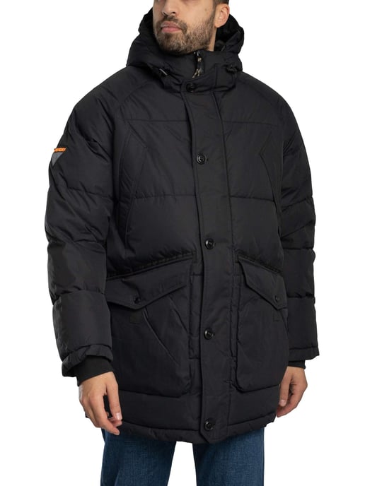Superdry Expedition Puffer Parka-Jas, Zwart - Image 2
