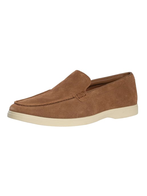 Clarks Torford Gemakkelijke Suède Loafers, Bruin - Image 1