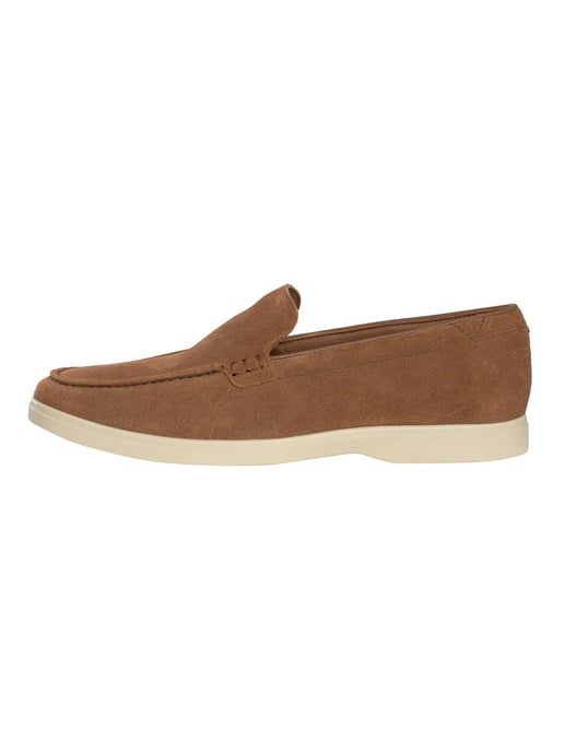 Clarks Torford Gemakkelijke Suède Loafers, Bruin - Image 2