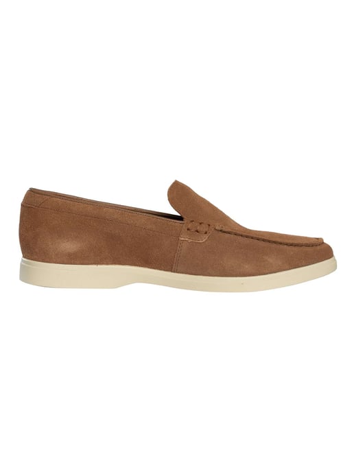 Clarks Torford Gemakkelijke Suède Loafers, Bruin - Image 3