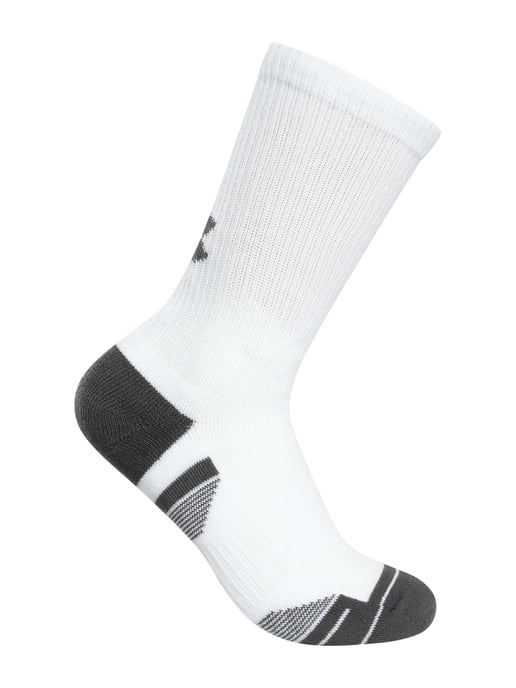 Under Armour 3-Pack Performance Tech Crew-Sokken, Wit - Image 2