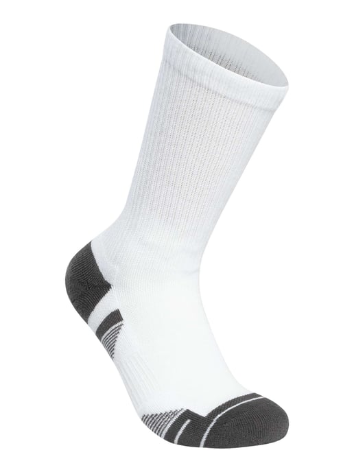 Under Armour 3-Pack Performance Tech Crew-Sokken, Wit - Image 3