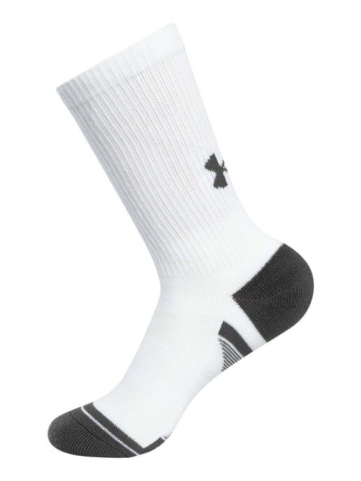Under Armour 3-Pack Performance Tech Crew-Sokken, Wit - Image 4