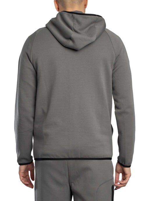 EA7 Dynamische Atleet Hoodie Met Rits, Grijs - Image 3