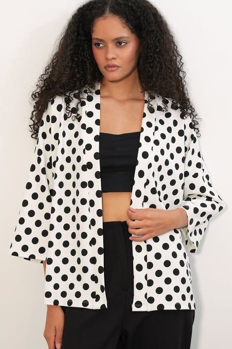 Women's Polyester-Elastane Kimono - Image 3