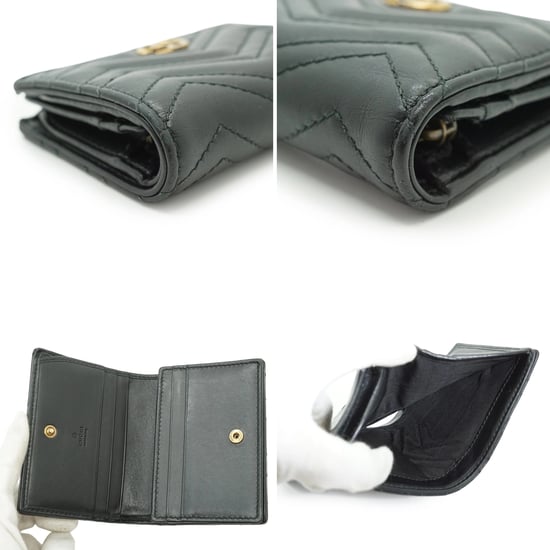 Gucci leren portemonnee Marmont - Image 3