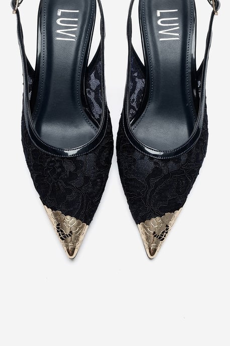 Clem Veterschoenen Slingback Pump - Image 5
