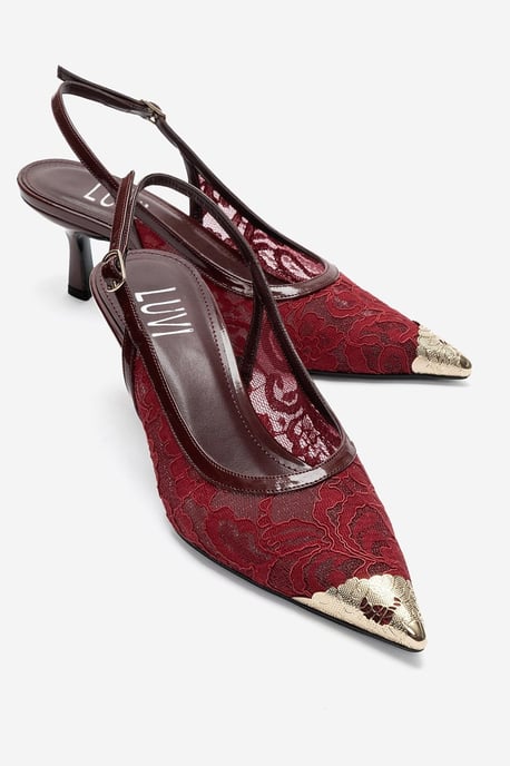 Clem Veterschoenen Slingback Pump - Image 4