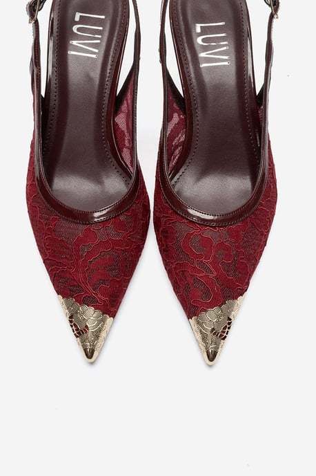 Clem Veterschoenen Slingback Pump - Image 5